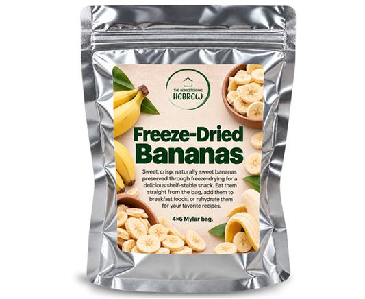 Freeze-Dried Bananas